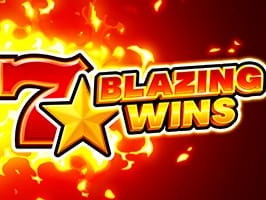 Blazing Wins 5 lines game cover